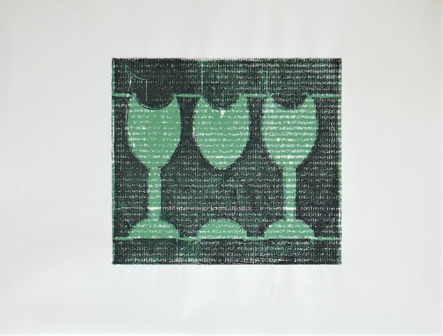 Werkverzeichnis Peer Christian Stuwe – o.T. Wellpappedrucke - Bttenpapier